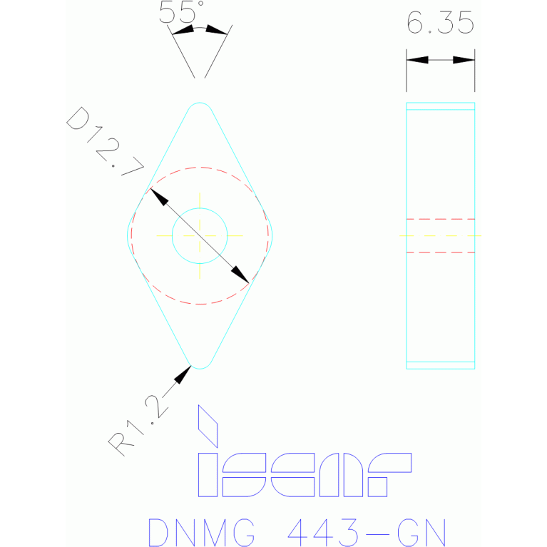 DNMG 150612-GN IC9150