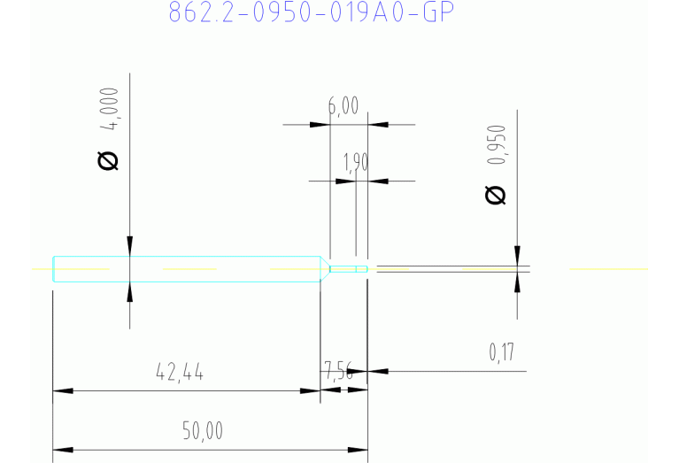 862.2-0950-019A0-GP X2BL