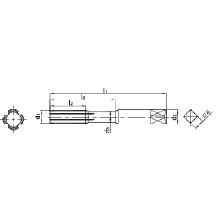 4222MS-M16*2-6H YK40F