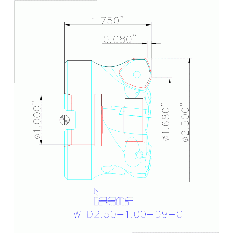 FF FW D2.50-1.00-09-C