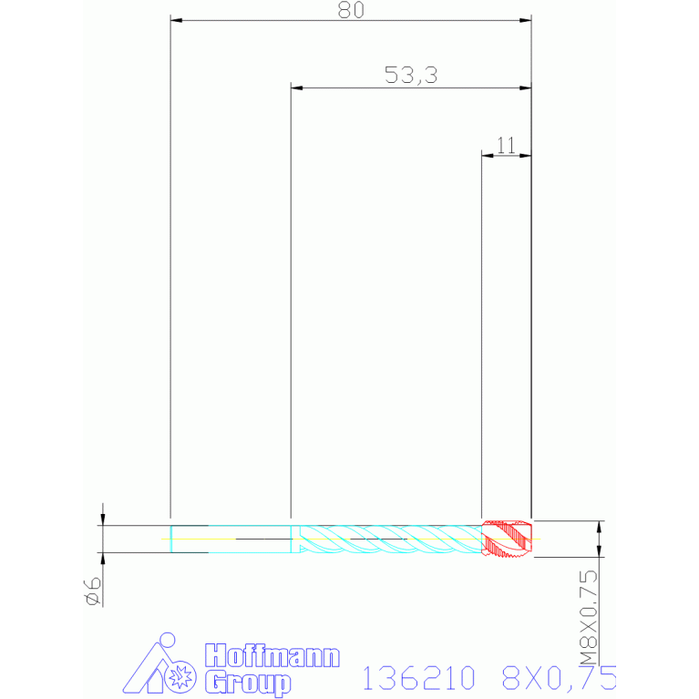 136210 8X0,75