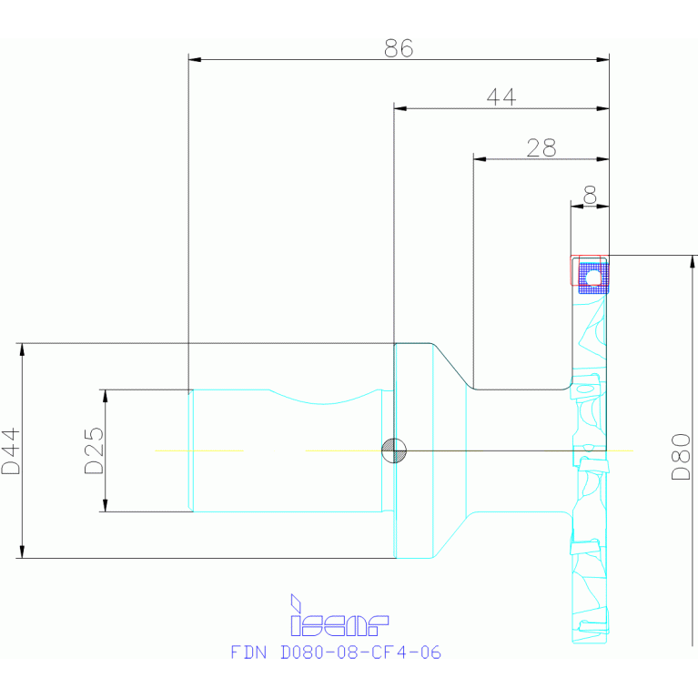 FDN D080-08-CF4-06