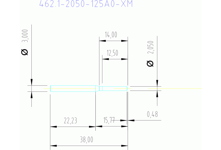 462.1-2050-125A0-XM H10F