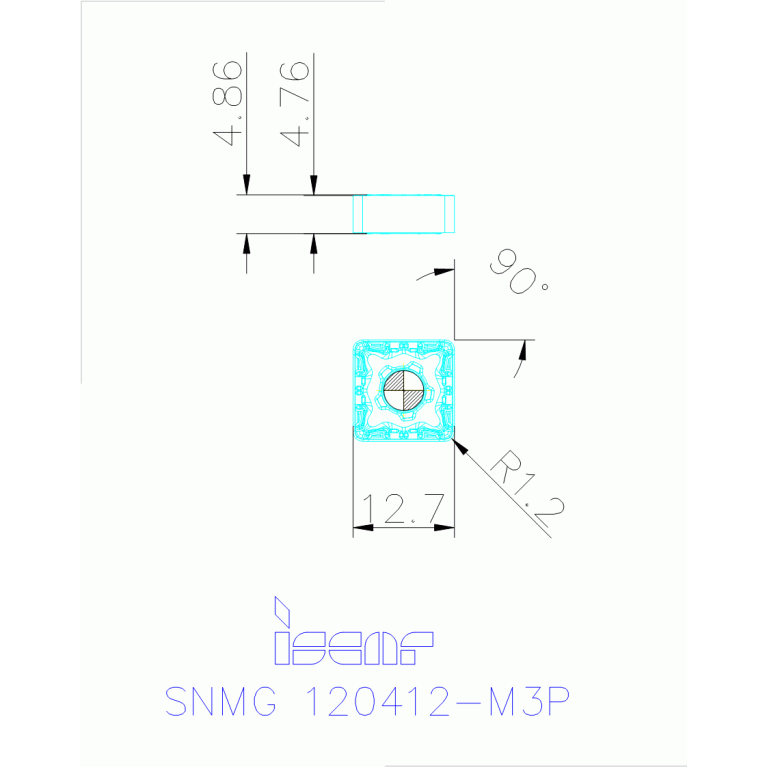 SNMG 120412-M3P IC8150