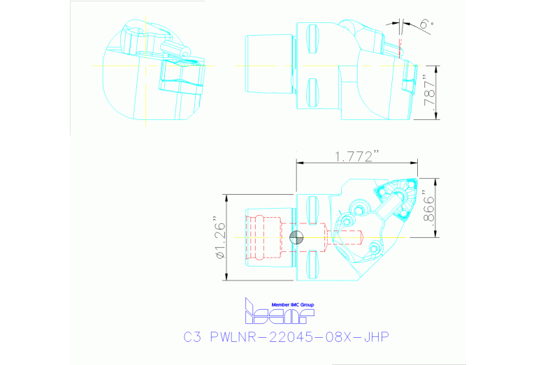 C3 PWLNR-22045-08X-JHP