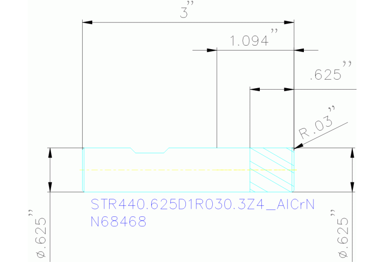 STR440.625D1R030.3Z4 ALCRN