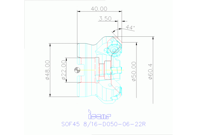SOF45 8/16-D050-06-22R