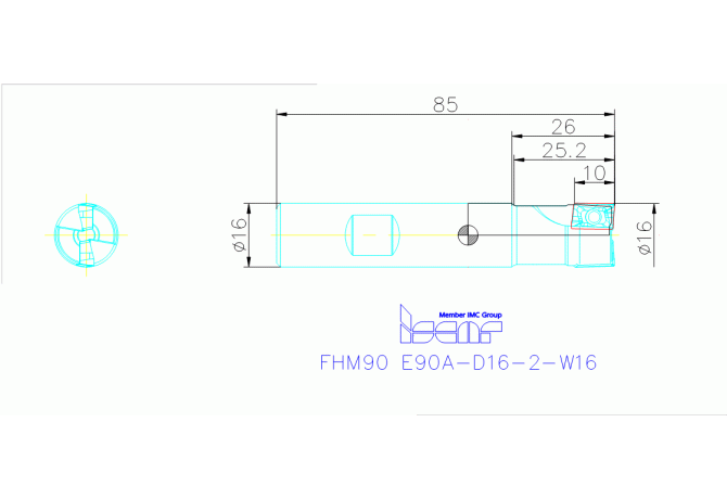 FHM90 E90A-D16-2-W16