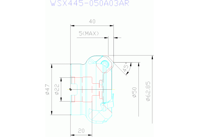 WSX445-050A03AR