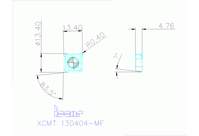 XCMT 130404-MF IC908