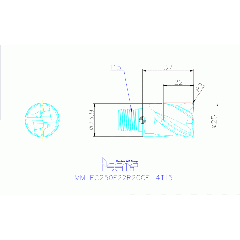 MM EC250E22R20CF-4T15 IC908