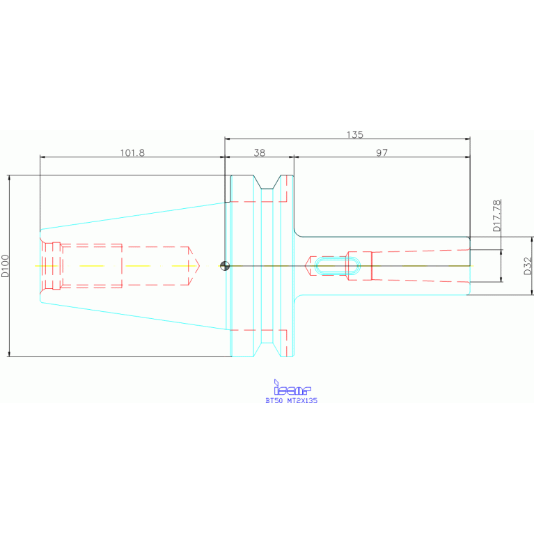 BT50 MT2X135
