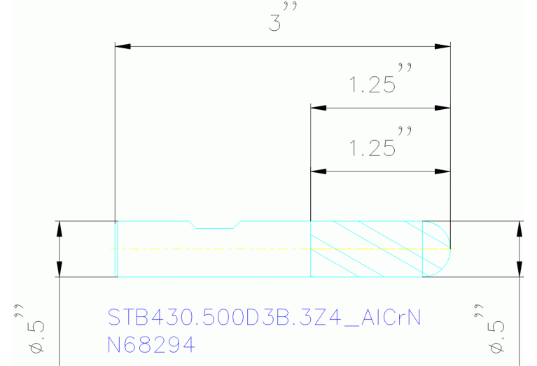 STB430.500D3B.3Z4 ALCRN