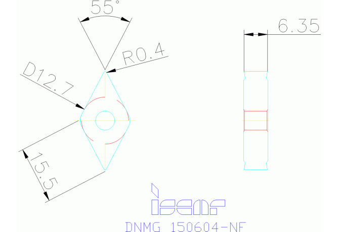 DNMG 150604-NF IC8250