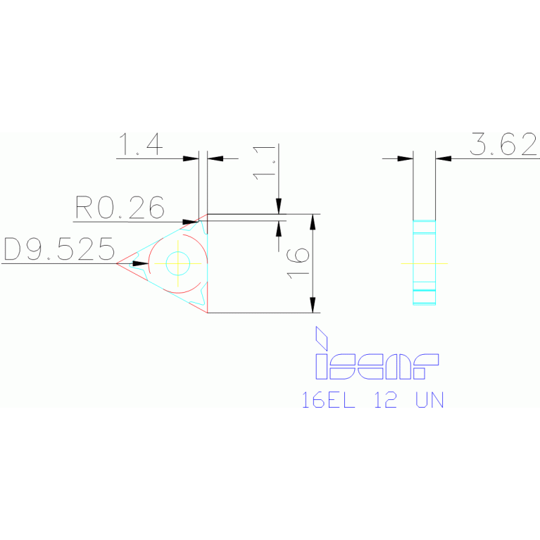 16EL 12 UN IC908