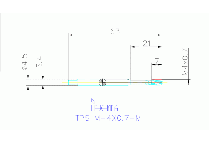 TPS M-4X0.7-M HE