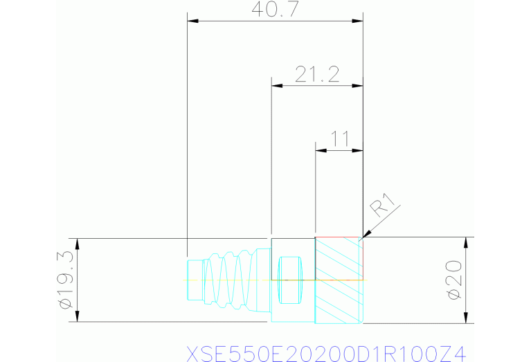 XSE550E20200D1R100Z4 SIRA