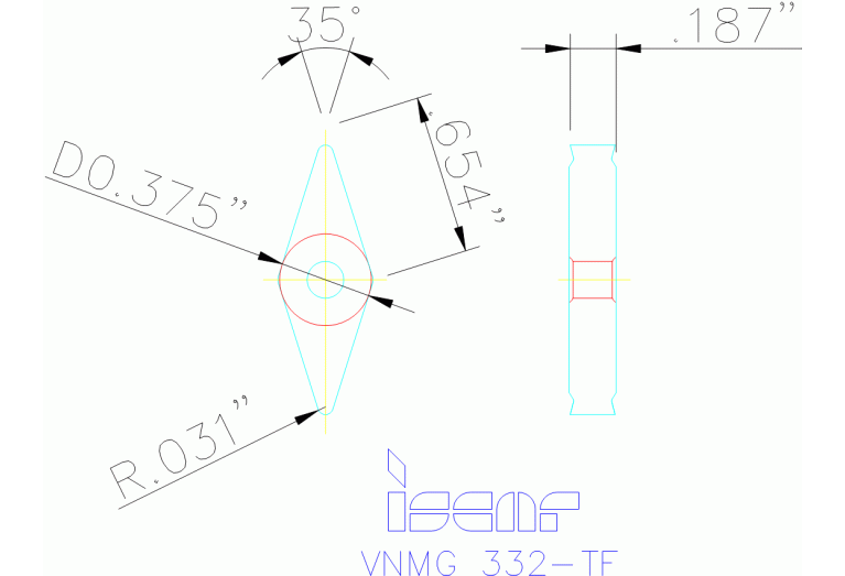 VNMG 160408-TF IC830
