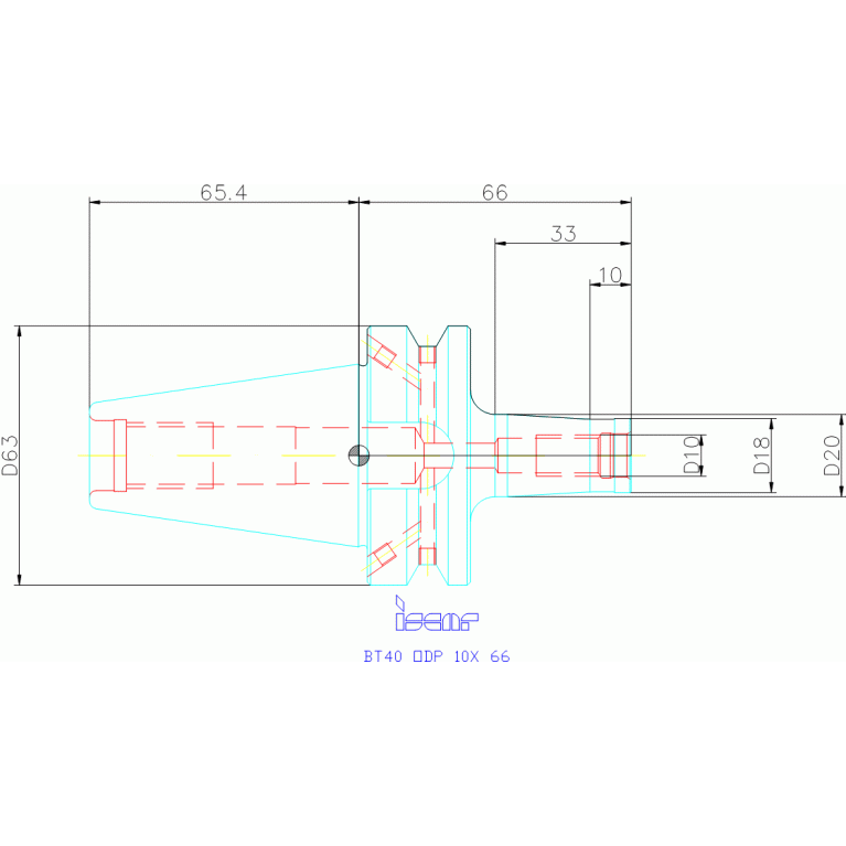 BT40 ODP10X 66