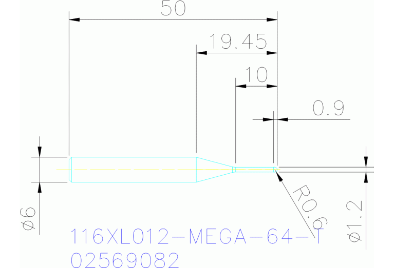 116XL012-MEGA-64-T