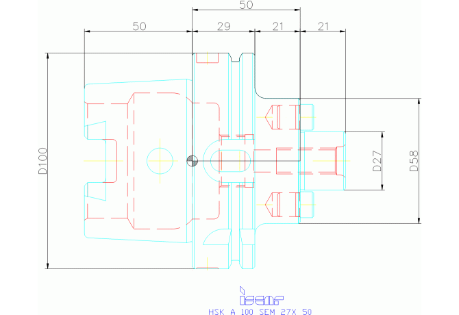 HSK A100 SEM27X50