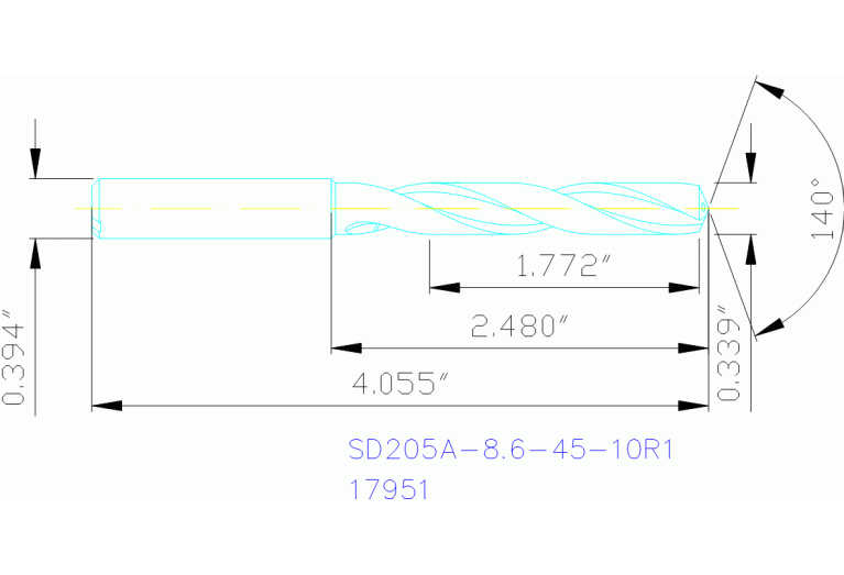 SD205A-8.6-45-10R1