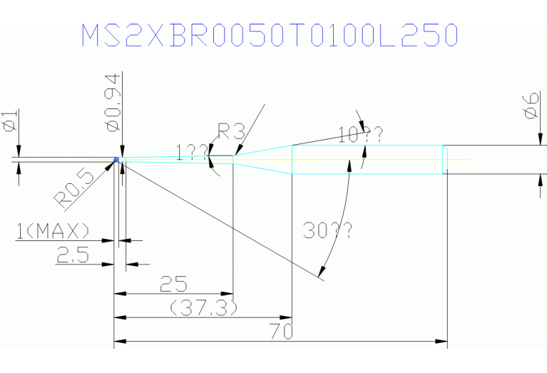 MS2XBR0050T0100L250