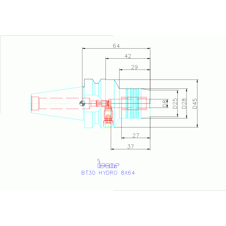 BT30 HYDRO 8X64