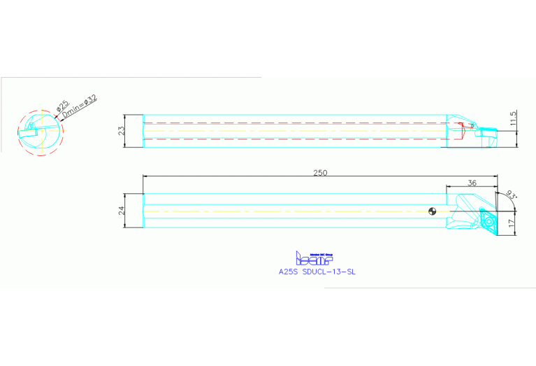 A25S SDUCL-13-SL
