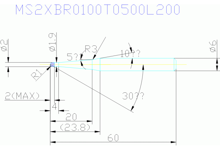 MS2XBR0100T0500L200