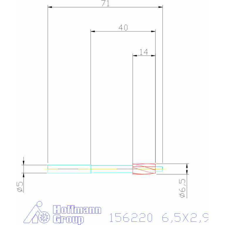 156220 6,5X2,9