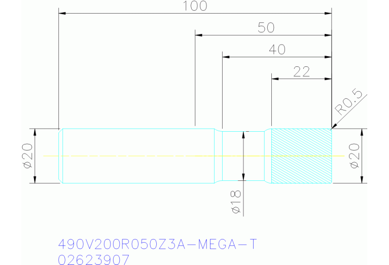 490V200R050Z3A-MEGA-T