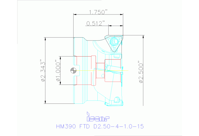 HM390 FTD D2.50-4-1.0-15