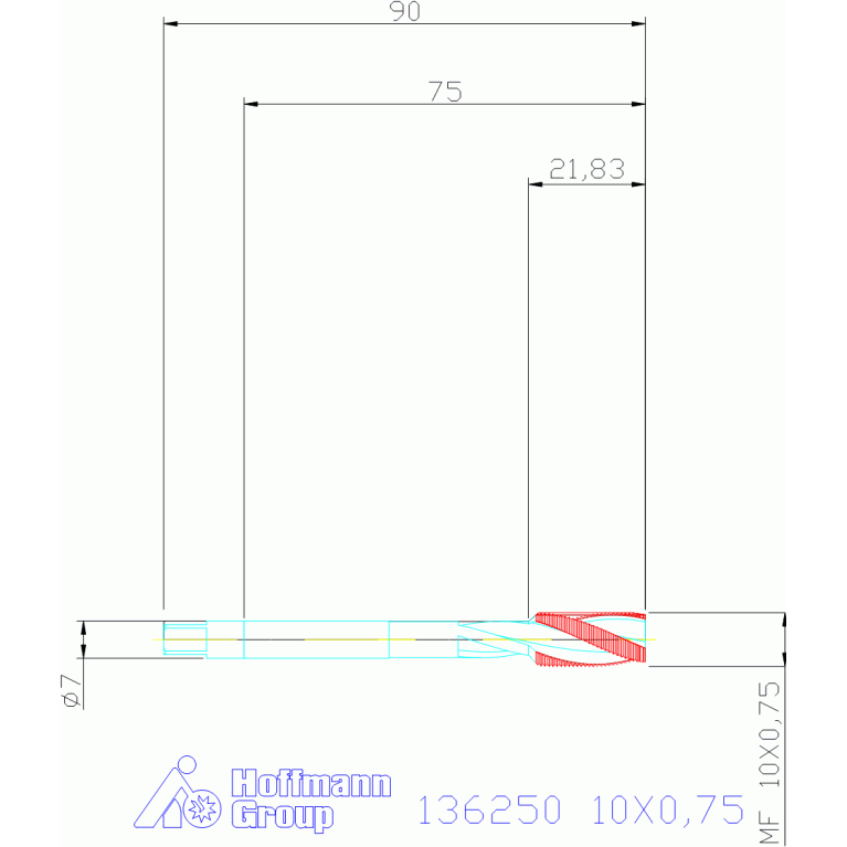 136250 10X0,75