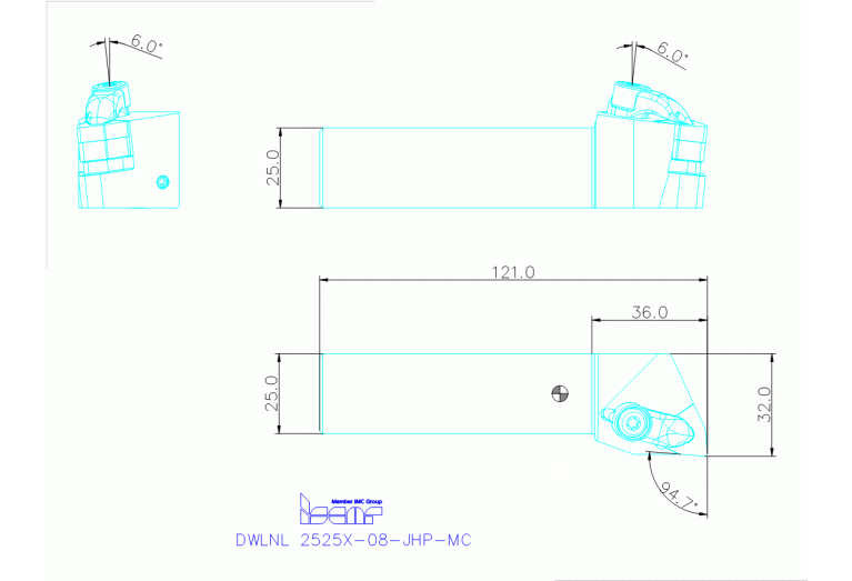DWLNL 2525X-08-JHP-MC