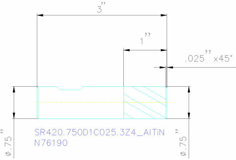 SR420.750D1C025.3Z4 ALTIN