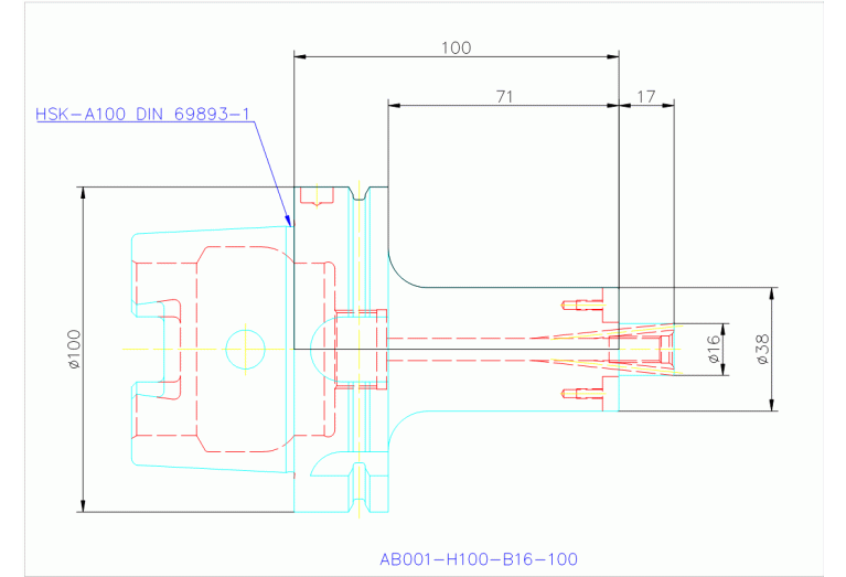 AB001-H100-B16-100