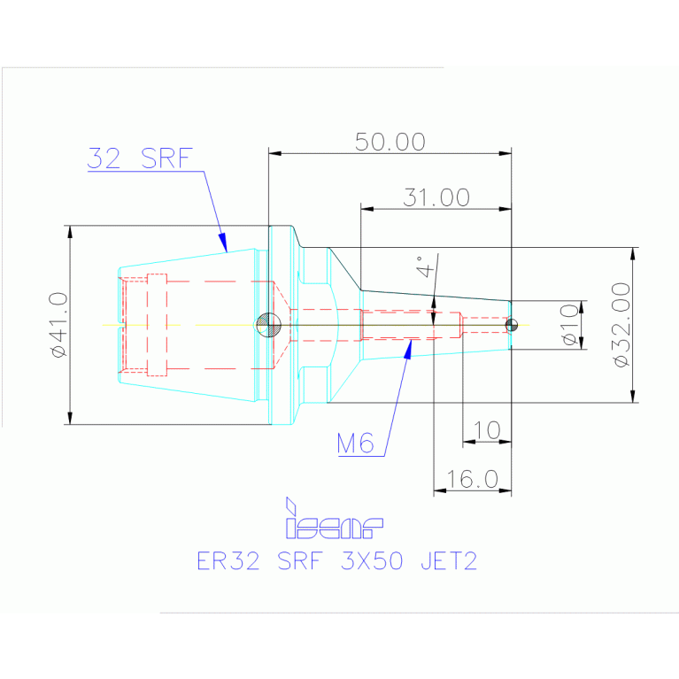 ER32 SRF 3X50 JET2