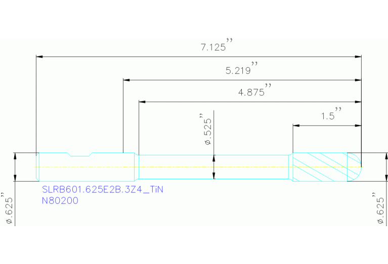 SLRB601.625E2B.3Z4 TIN
