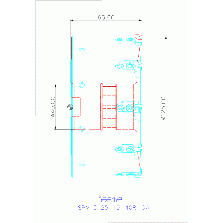 SPM D125-10-40R-CA