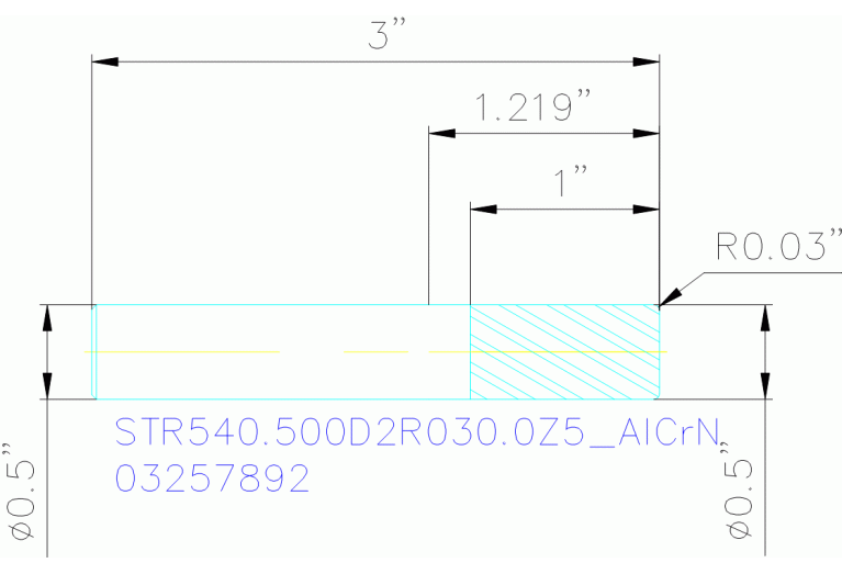 STR540.500D2R030.0Z5 ALCRN