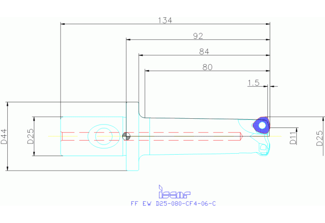 FF EW D25-080-CF4-06-C