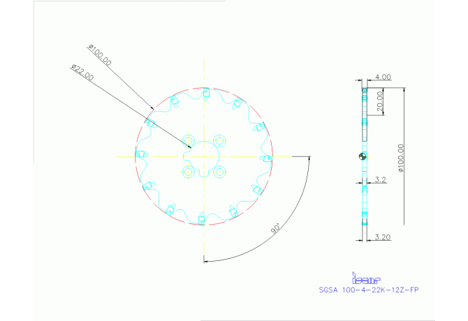 SGSA 100-4-22K-12Z-FP