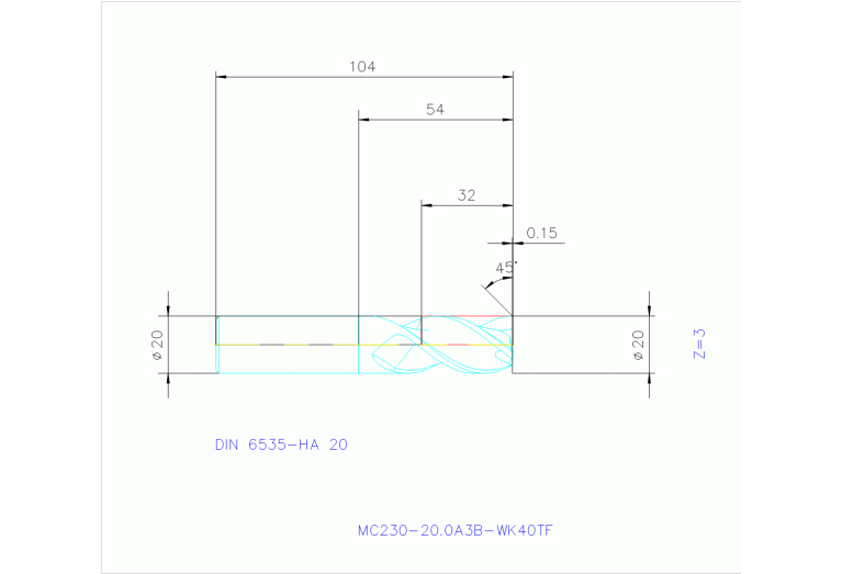 MC230-20.0A3B-WK40TF