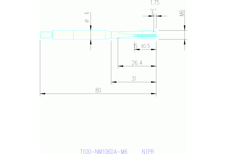 T100-NM106DA-M6 N1PR