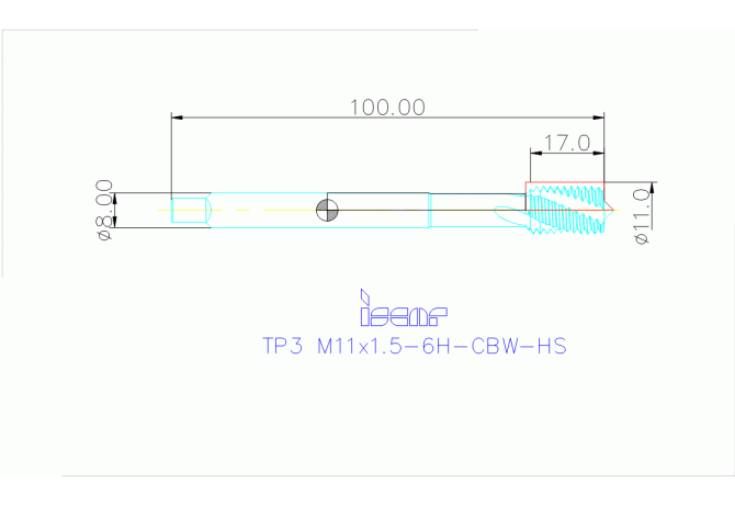 TP3 M11X1.5-6H-CBW-HS