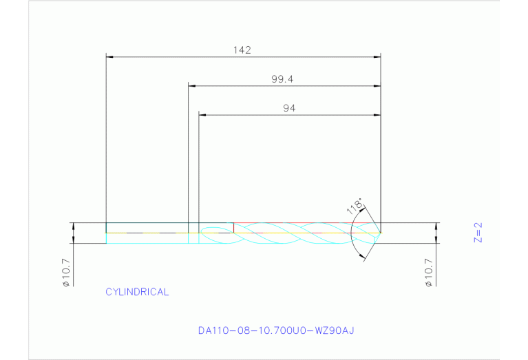 DA110-08-10.700U0-WZ90AJ
