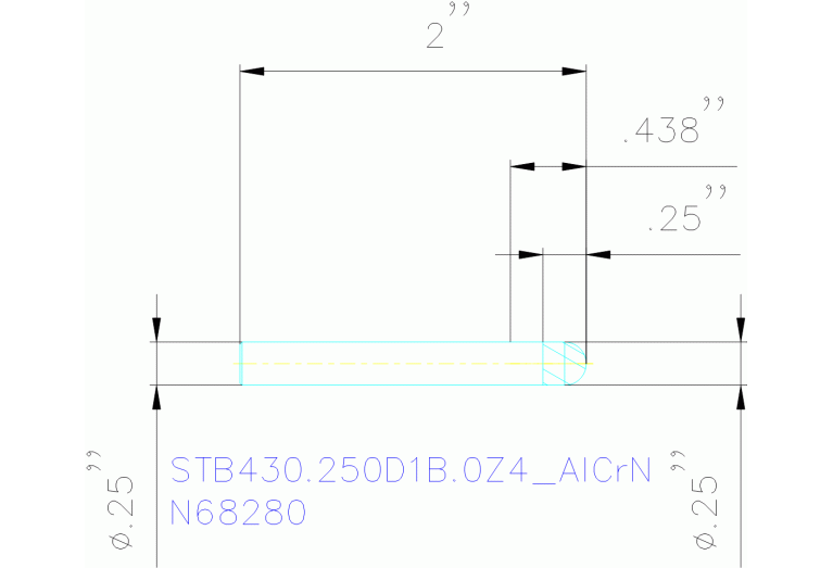STB430.250D1B.0Z4 ALCRN