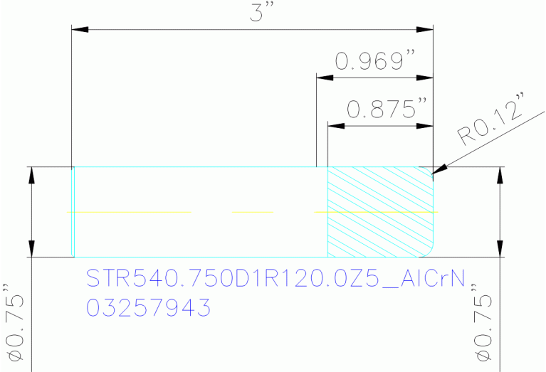 STR540.750D1R120.0Z5 ALCRN