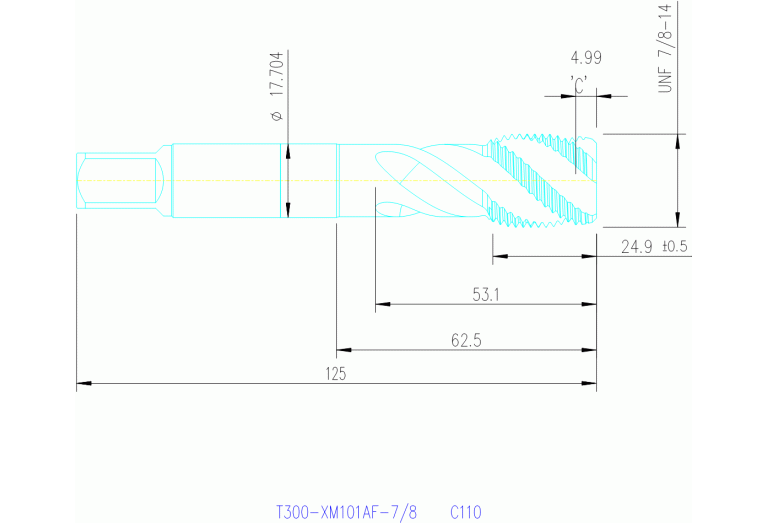 T300-XM101AF-7/8 C110